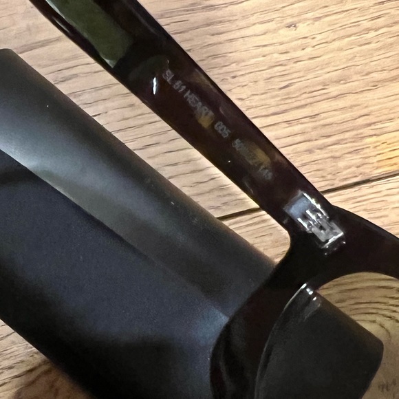 Saint Laurent Women's SL51HEART 50mm Sunglasses - Picture 4 of 8